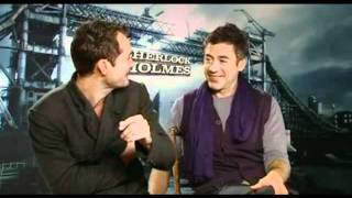 FunnyCute Moments with RDJ and Jude Law Pt1 [upl. by Aurore]