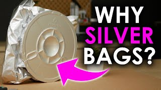 Why are some filaments in silver bags Shorts [upl. by Aneem]