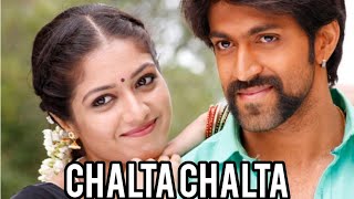 Chalta Chalta song with lyrics yash rajahuli [upl. by Dusa]