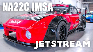 ATTACK鈴鹿 JETSTREAM NA22C IMSA 初走行 jupiternet car garage ロードスター [upl. by Bergstein]