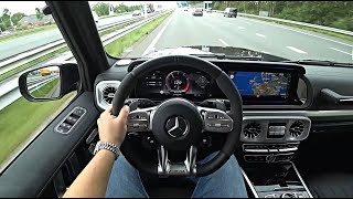 The New Mercedes AMG G63 G Class Test Drive [upl. by Ayaros]