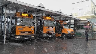 Neve a Capri e Anacapri  27 febbraio 2018 [upl. by Saduj]