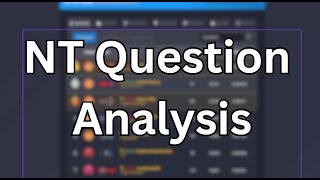 NT Question Analysis  Maximum Amount of Races Possible in 24 Hours [upl. by Vallery]