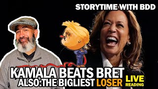 Kamala Harris DESTROYS Bret Baiers planned ambush by preparing like a BOSS  Storytime with BDD [upl. by Leboff]