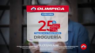 Oferta de Droguería Olímpica  30 de junio [upl. by Aihtela]