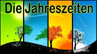 ★ Die Jahreszeiten ★ lernen  Schule  Vorschule  Kindergarten [upl. by Rik]