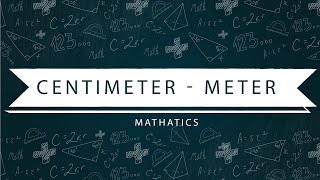 How to convert centimeterscm into metersm and metersm into centimetersm [upl. by Tnerual867]