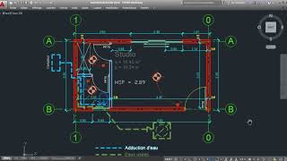 ☻Plan en live 06  AutoCad en 3D [upl. by Bell76]