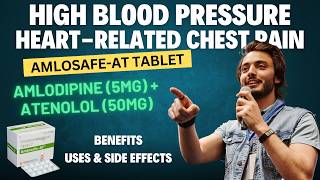 AmlosafeAT Tablet ഉയർന്ന രക്തസമ്മർദ്ദം uses sideeffects malayalam benefits medicine Angina [upl. by Fira]