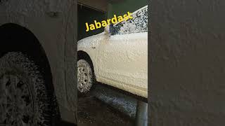 I20 Fom Washing and polishing cleaningpolishingtrending shotsfeed shotreels Carwashcleaning13aajtak [upl. by Niknar]