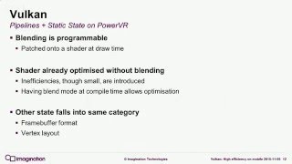 Vulkan Architecture positive or how the Vulkan API works for PowerVR GPUs [upl. by Bittner835]