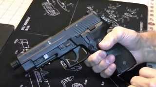 Sig Sauer P226  MK25TB Threaded Barrel in 9mm [upl. by Ynnelg]