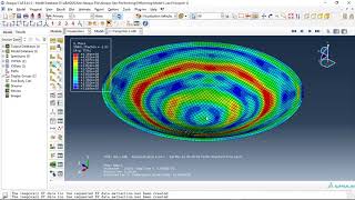 Finite Element simulation of ElectroHydraulic Forming of Sheet in Abaqus [upl. by Anuahsar]