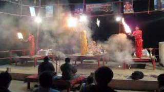 A Puja on the Ghats of Varanasi [upl. by Neerahs]