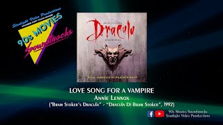 Love Song For A Vampire  Annie Lennox quotBram Stokers Draculaquot 1992 [upl. by Rodolphe]