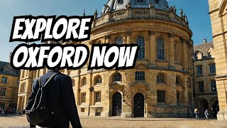 Discover Oxford A Walking Tour of the City of Dreaming Spires [upl. by Ahselrak]