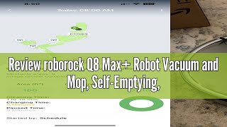 Review roborock Q8 Max Robot Vacuum and Mop SelfEmptying HandsFree Cleaning for up to 7 Weeks [upl. by Ahsemed]