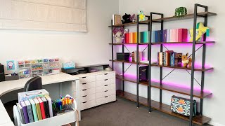 My 2024 Home Office Makeover 💜 [upl. by Ahsatin]