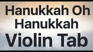 Learn Hanukkah Oh Hanukkah on Violin  How to Play Tutorial [upl. by Ahsimed]