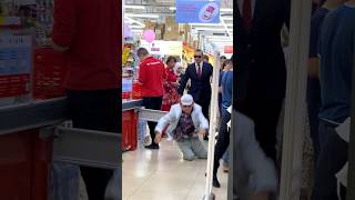 Old man prank in supermarket 🤯 [upl. by Onid]