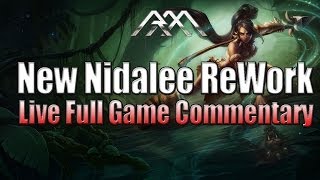 New Nidalee Rework  League of Legends [upl. by Koenraad623]