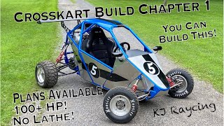 100HP Crosskart Build 1 Starting the Frame [upl. by Alvie]