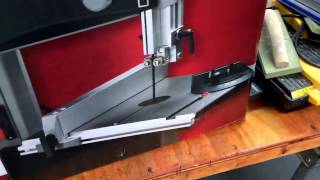 Sears bandsaw 21400 vs proxxon MBSE [upl. by Anevad]