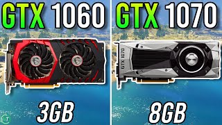 GTX 1060 3GB vs GTX 1070 8GB  Tested in 2023 [upl. by Zulaledairam]