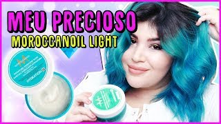 💎 Meu Precioso MOROCCANOIL HIDRATAÇÃO WEIGHLESS LIGHT Low Poo [upl. by Base152]