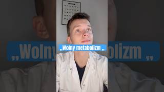 Wolny metabolizm blokuje twoje odchudzanie diet dieta dietetyka zywienie jedzenie jesc [upl. by Llerraf]