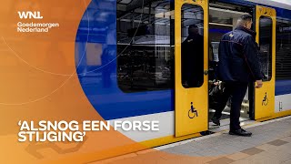 Prijsstijging treinkaartjes waarschijnlijk minder hevig dan gedacht [upl. by Akemed]