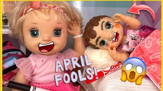 BABY ALIVE April fools day 😈 [upl. by Oyam]