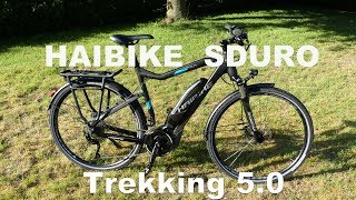 HAIBIKE SDURO Trekking 50 Vorstellung Trekking EBike mit Yamaha Mittelmotor [upl. by Quackenbush441]