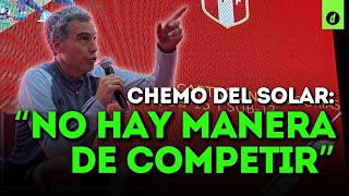 Chemo Del Solar hace una crítica al sistema formativo de menores del fútbol peruano  Depor [upl. by Pearlstein]