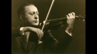 Jascha Heifetz  Tchaikovsky  Violin Concerto Op35  1st mvt 1937 再復刻 [upl. by Chaffinch]