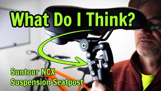 Suntour Suspension Seatpost Review and Install [upl. by Wendalyn870]