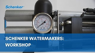 Schenker Watermaker WORKSHOP at Mactra [upl. by Gahan714]