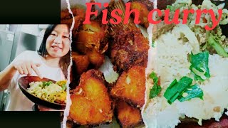 Fish Curry  Machi han Naga Lotha style 🥦🍛 Nagaland Lochy vlog [upl. by Magda]