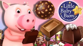 Yum Yum We Love Chocolates  Nursery Rhymes for Babies by LittleBabyBum  ABCs and 123s [upl. by Halbert852]