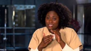 Orange Is The New Black Danielle Brooks quotTasha ´Taystee´ Jeffersonquot Season 2 On Set TV Interview [upl. by Ynitsed]