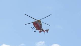 Westpac rescue helicopter Auckland Hospital [upl. by Hagi620]