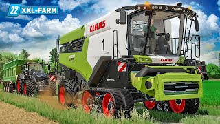 LS22 Auf zur HIRSEErnte  XXL Farm 58  FARMING SIMULATOR 22 [upl. by Oivaf571]