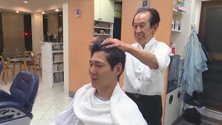 Unintentional ASMR ✦ Head amp Hair Massage by elderly Japanese Barber [upl. by Greerson970]