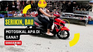 Waduh Ku lihat motosikal apa di Serikin Pasar IndonesiaMalaysia [upl. by Krakow]