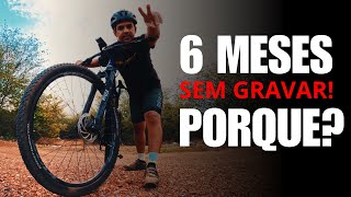 PAREI DE GRAVAR O QUE ACONTECEU bike mtb 2025 [upl. by Inessa]