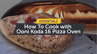 How To Cook With Ooni Koda 16 Pizza Oven  Essentials [upl. by Ylek]