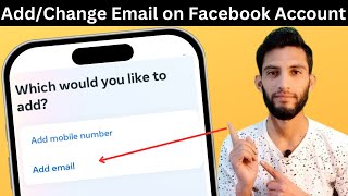 How to add email in facebook  How to add email address on facebook  Change Facebook Email Address [upl. by Peace]