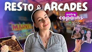 Resto amp arcades entre copains  VLOG [upl. by Eceryt946]