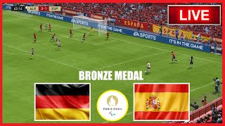 SPANIEN VS DEUTSCHLAND LIVE  3 PLATZ Frauenfußball Olympische Spiele Paris 2024  FIFA 24 [upl. by Richman622]