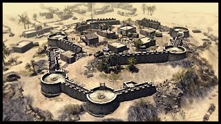 Epic ANZAC Fort Defense  Battle of Tobruk  Men of War Assault Squad 2 Mod Gameplay [upl. by Attenej]